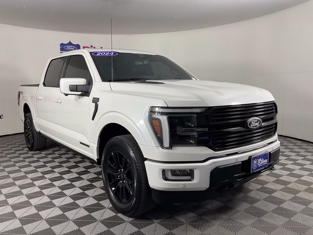 2024 White Metallic Ford F-150 Platinum 4X4 Truck