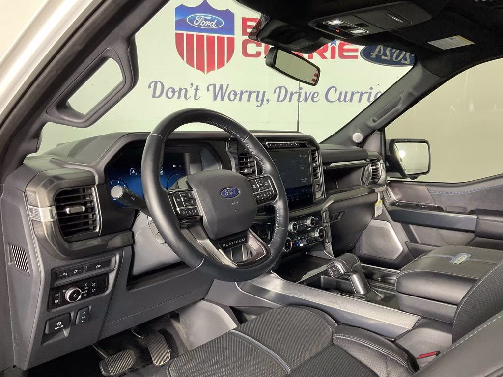 2024 White Metallic Ford F-150 Platinum 4X4 Truck