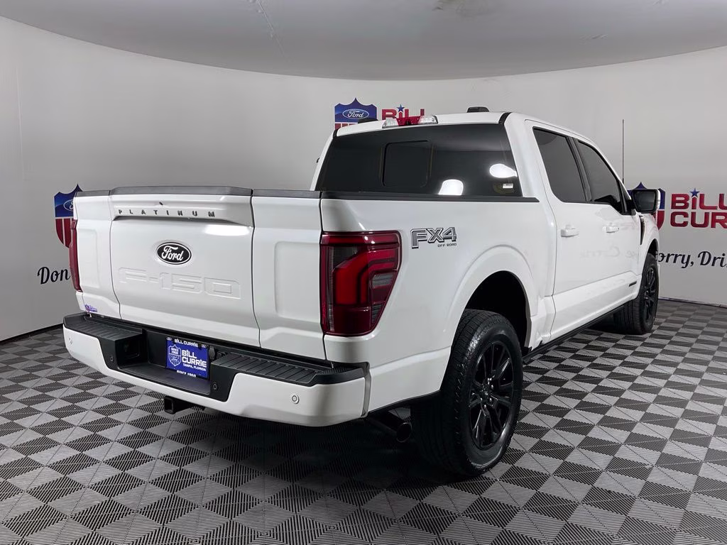 2024 White Metallic Ford F-150 Platinum 4X4 Truck