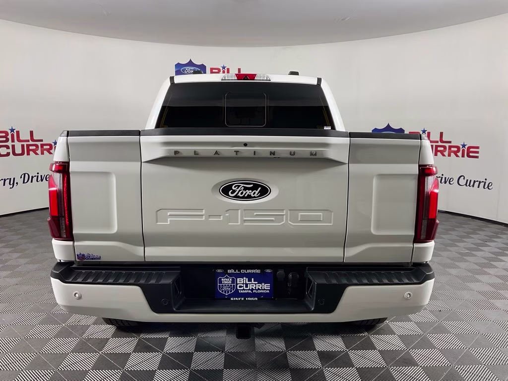 2024 White Metallic Ford F-150 Platinum 4X4 Truck
