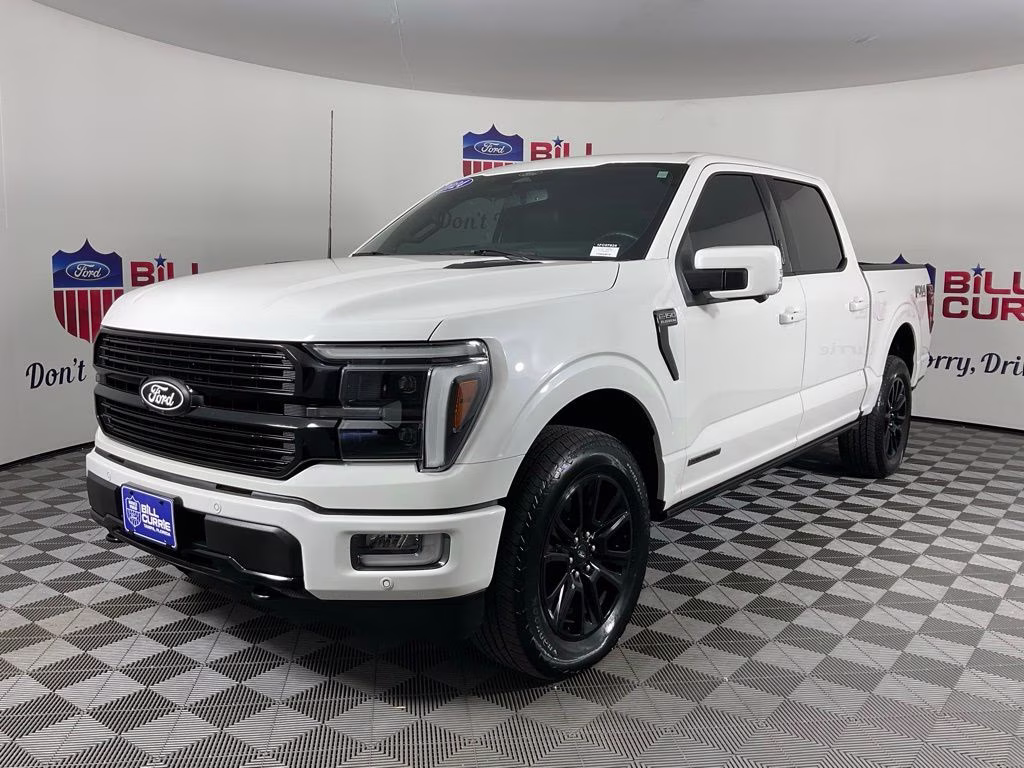 2024 White Metallic Ford F-150 Platinum 4X4 Truck