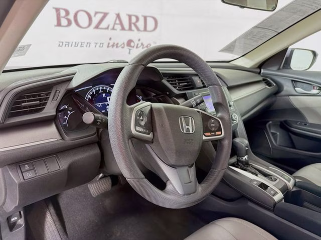 2017 Gray Honda Civic LX FWD Sedan