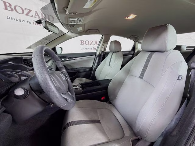 2017 Gray Honda Civic LX FWD Sedan