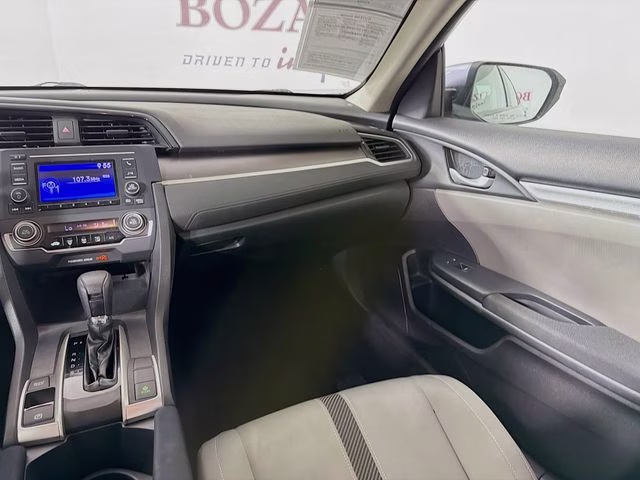 2017 Gray Honda Civic LX FWD Sedan