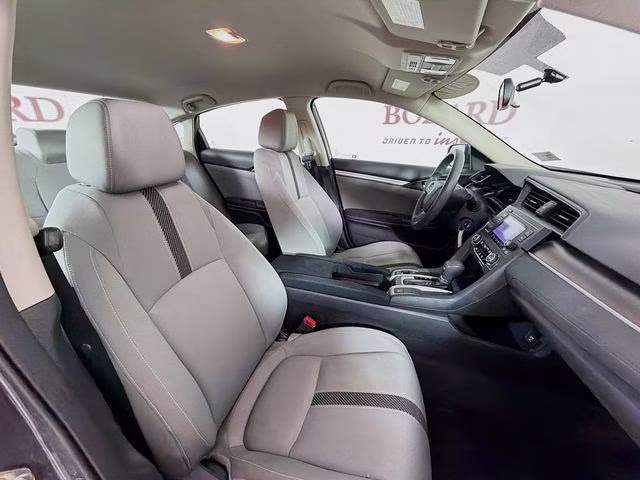 2017 Gray Honda Civic LX FWD Sedan