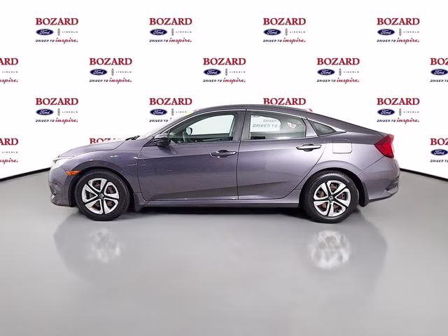 2017 Gray Honda Civic LX FWD Sedan