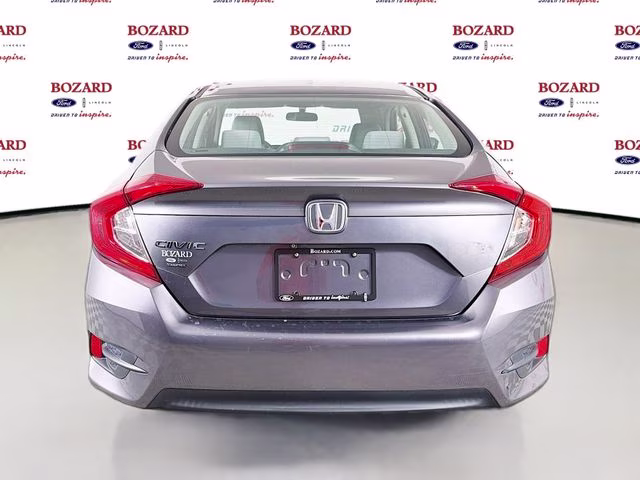 2017 Gray Honda Civic LX FWD Sedan
