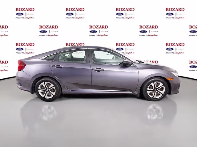 2017 Gray Honda Civic LX FWD Sedan