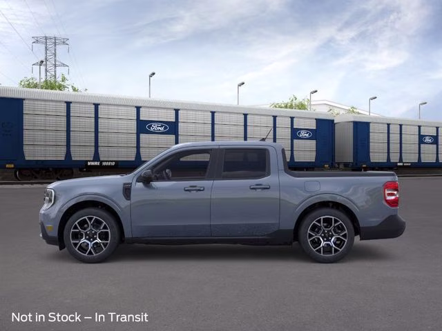 2026 Azure Gray Metallic Tri-Coat Ford Maverick Lariat AWD Truck