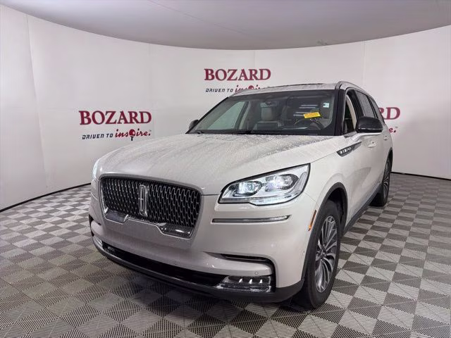 2022 Pearl Metallic Lincoln Aviator Reserve AWD SUV