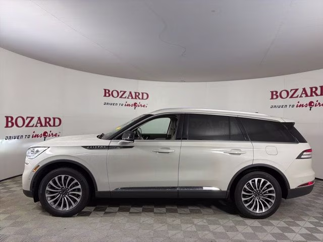 2022 Pearl Metallic Lincoln Aviator Reserve AWD SUV