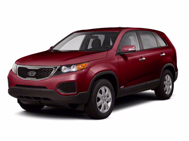 2011 Dark Cherry Kia Sorento EX FWD SUV