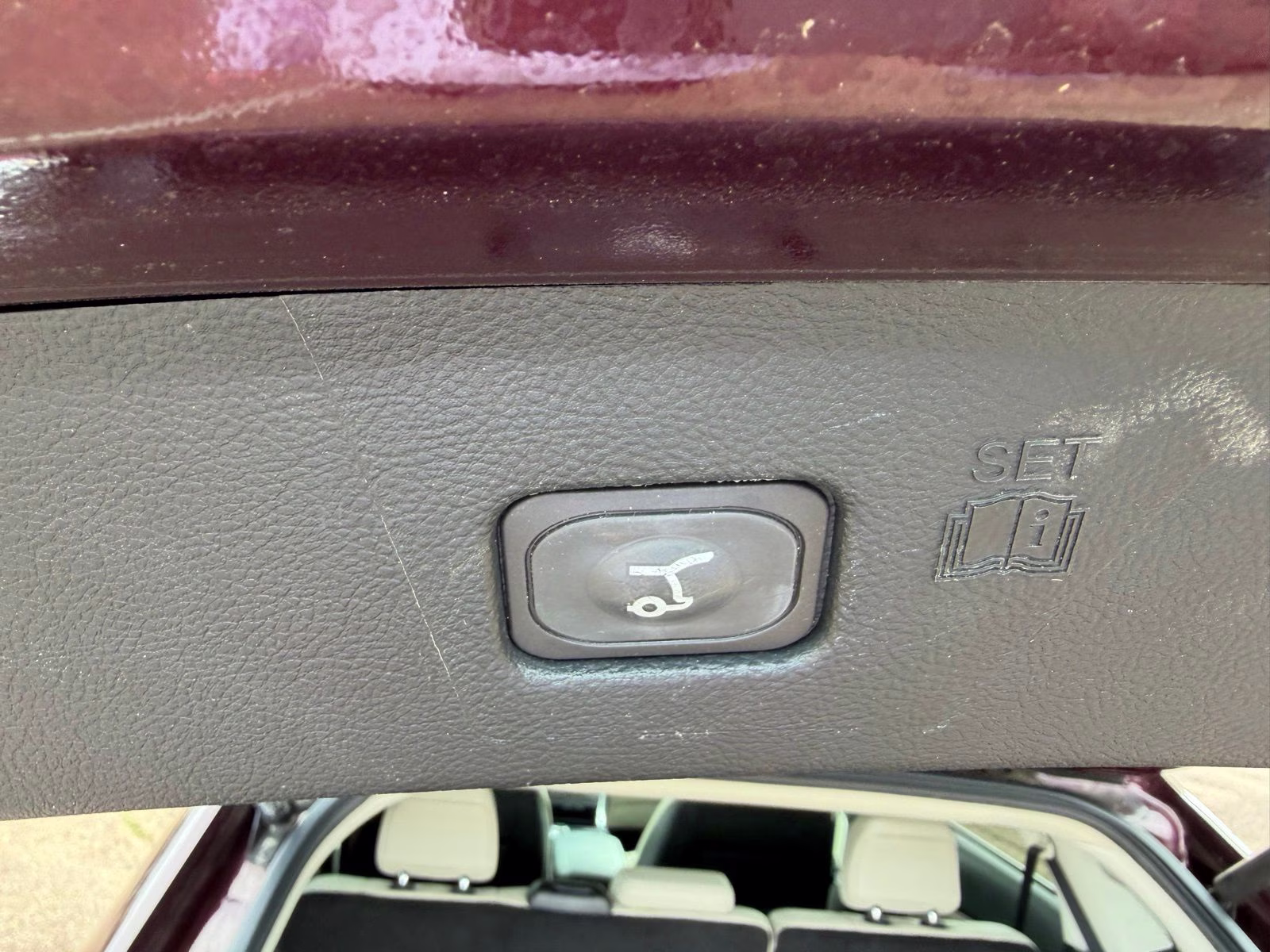 2020 Burgundy Ford Edge Titanium FWD SUV