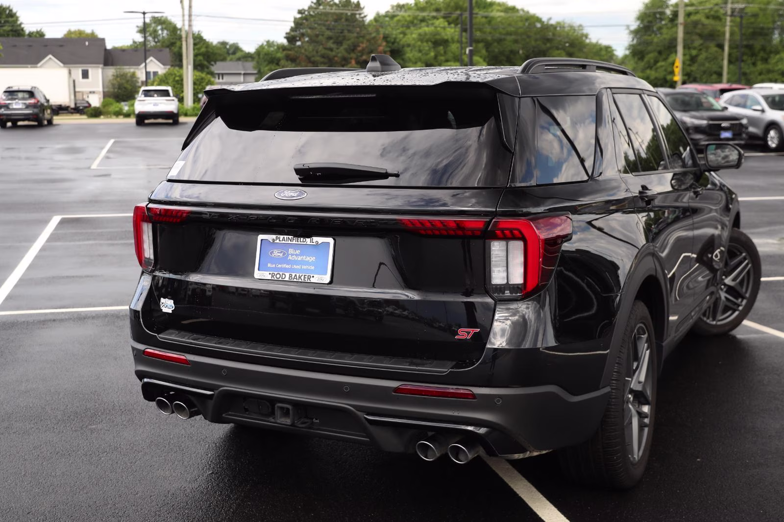 2025 Agate Black Ford Explorer ST 4X4 SUV