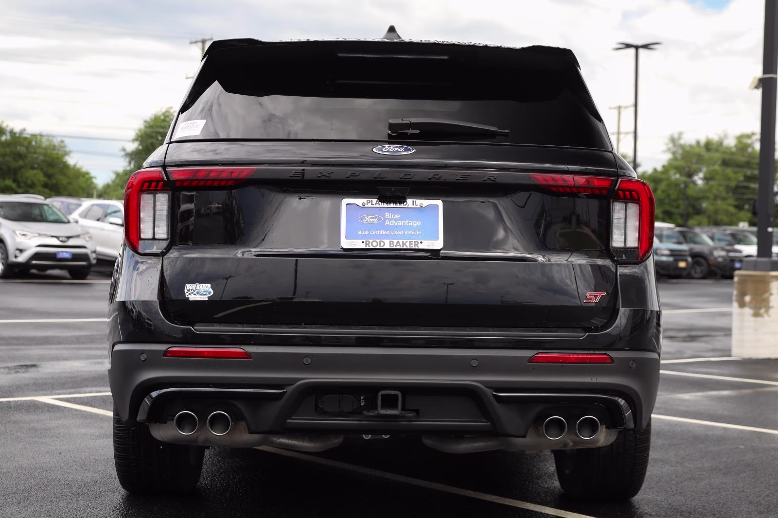 2025 Agate Black Ford Explorer ST 4X4 SUV