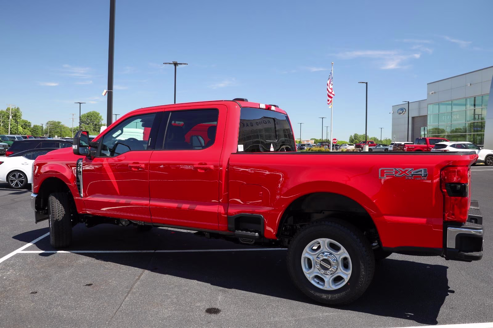 2026 Race Red Ford Super Duty F-250 SRW XLT 4X4 Truck