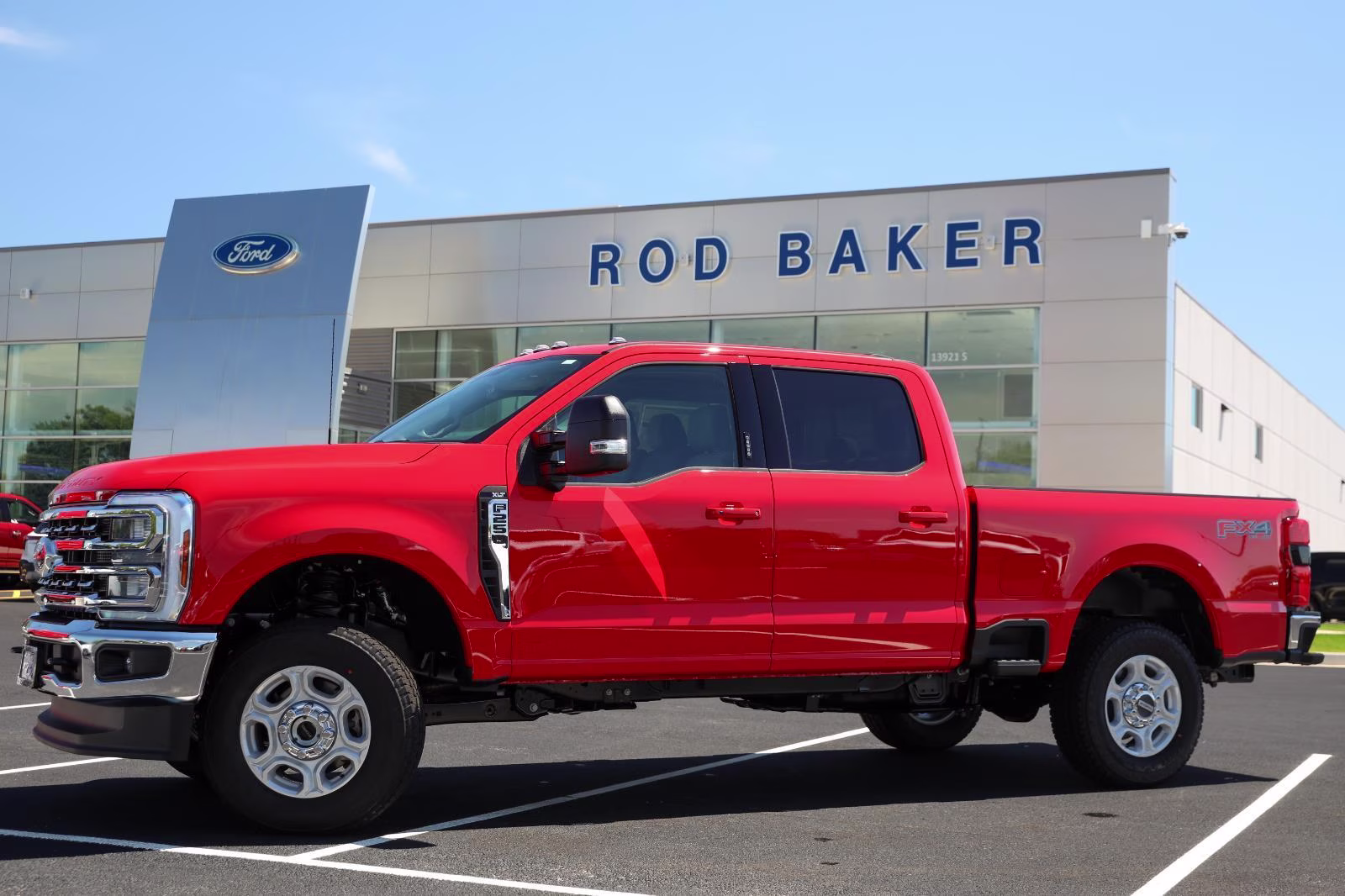 2026 Race Red Ford Super Duty F-250 SRW XLT 4X4 Truck