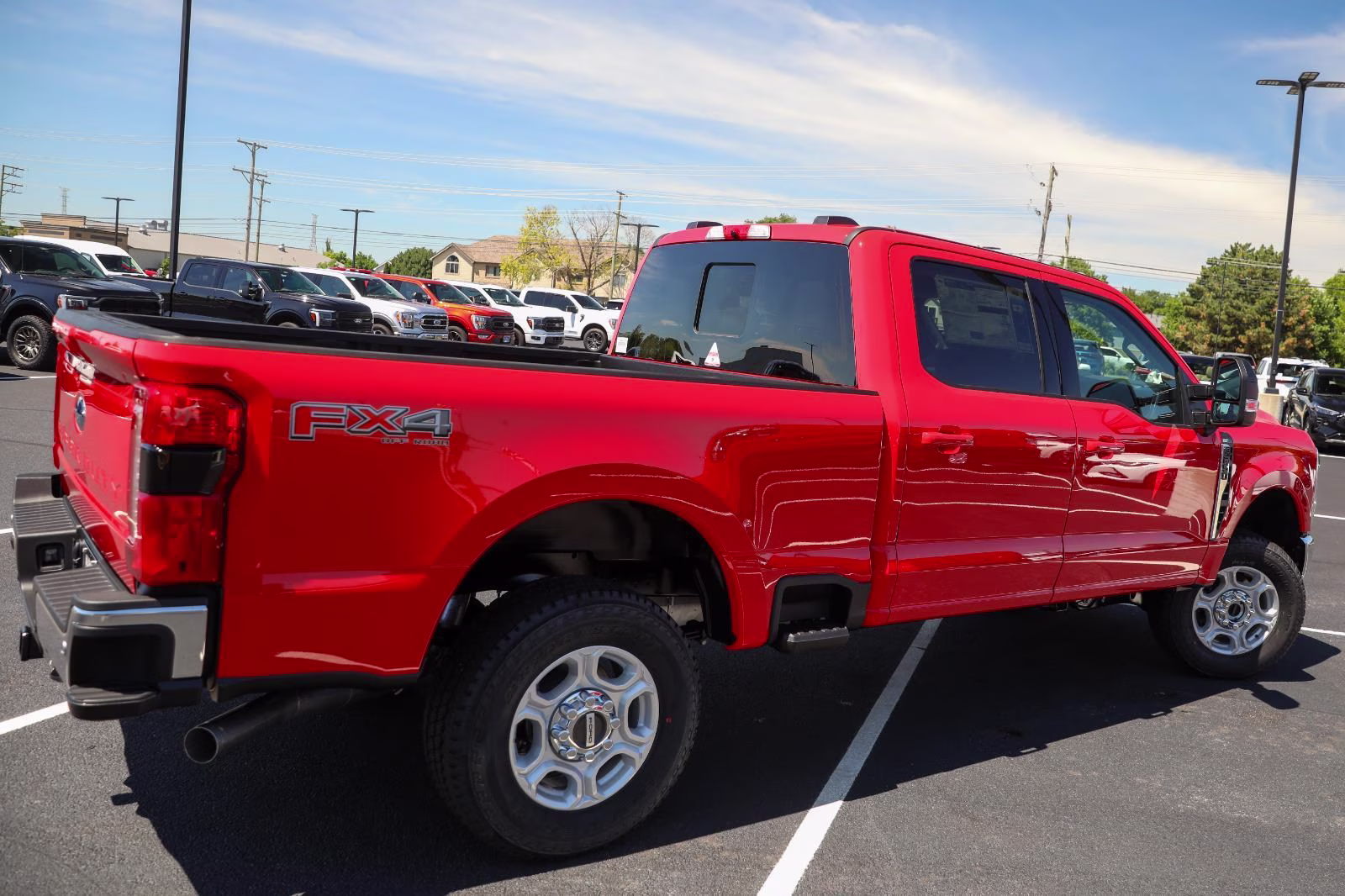 2026 Race Red Ford Super Duty F-250 SRW XLT 4X4 Truck