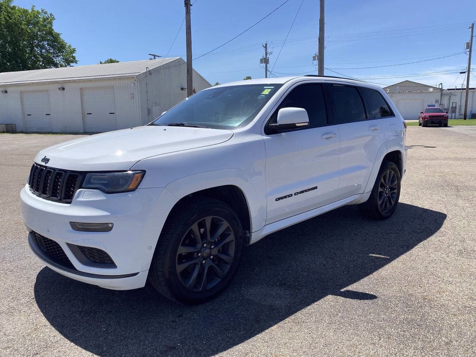 2018 Bright White Clearcoat Jeep Grand Cherokee High Altitude 4X4 SUV