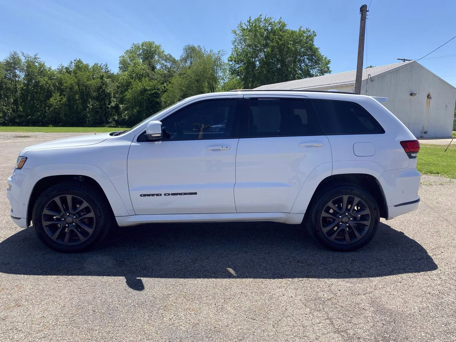 2018 Bright White Clearcoat Jeep Grand Cherokee High Altitude 4X4 SUV