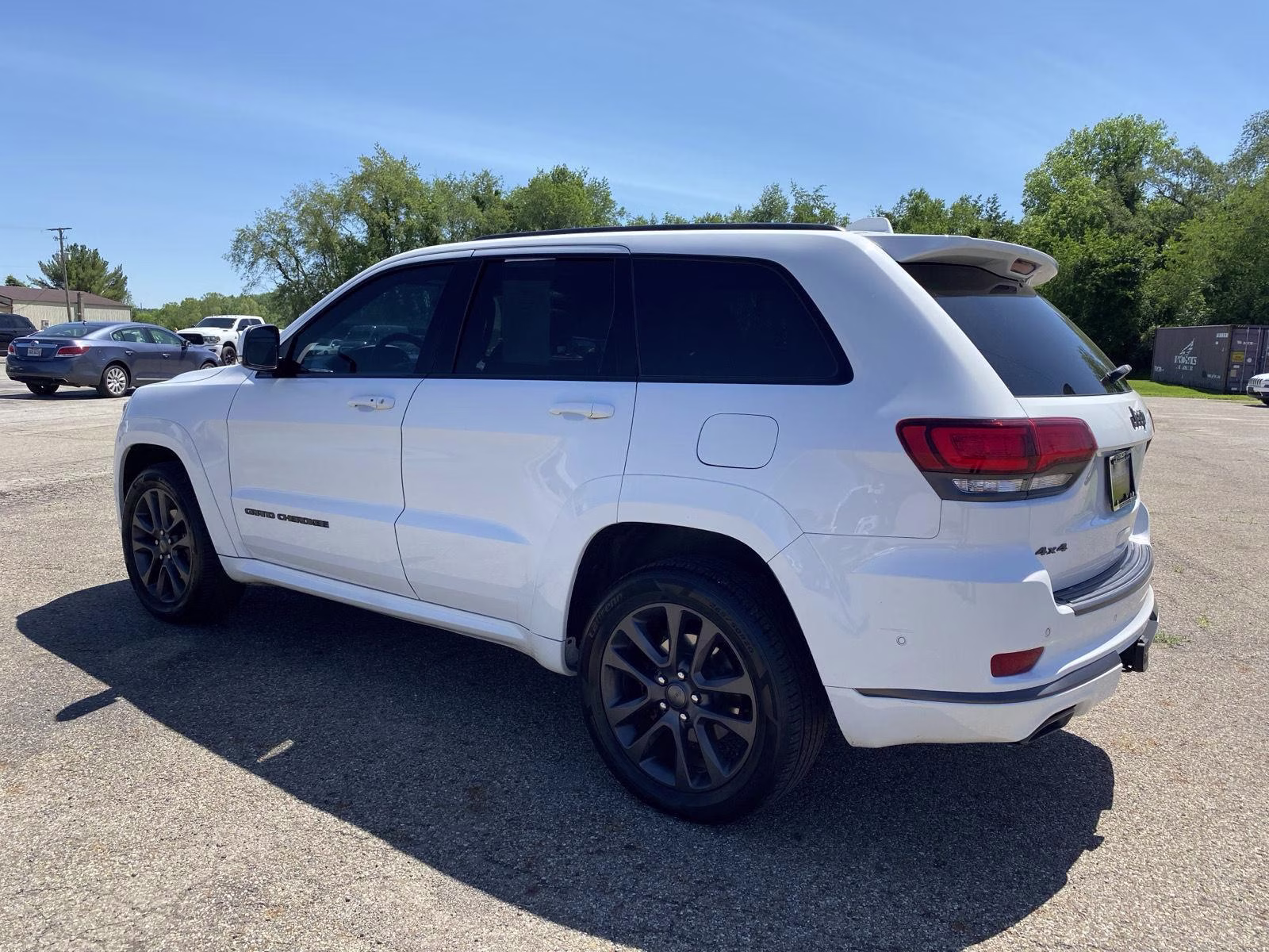 2018 Bright White Clearcoat Jeep Grand Cherokee High Altitude 4X4 SUV