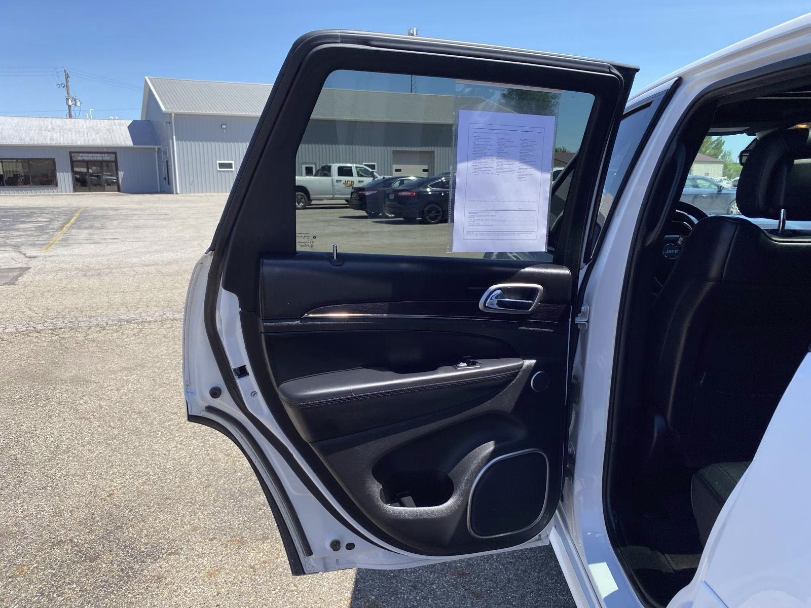 2018 Bright White Clearcoat Jeep Grand Cherokee High Altitude 4X4 SUV