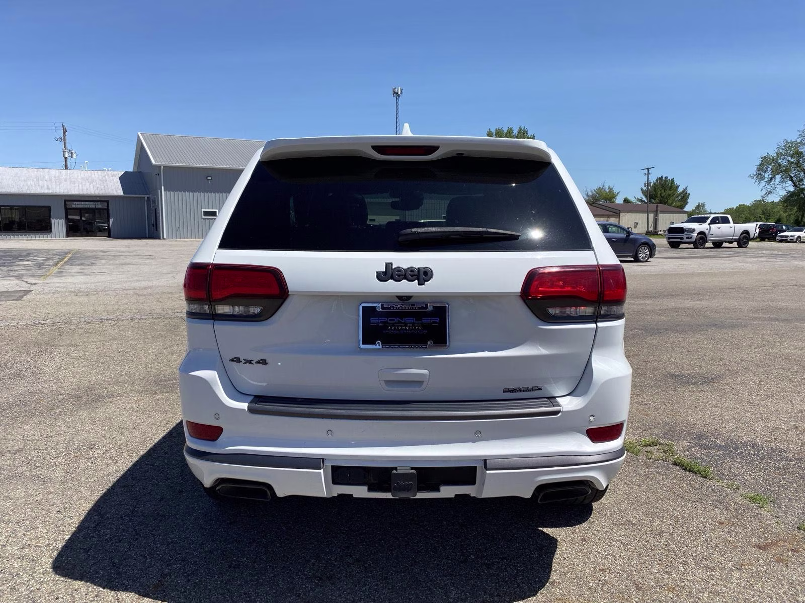 2018 Bright White Clearcoat Jeep Grand Cherokee High Altitude 4X4 SUV