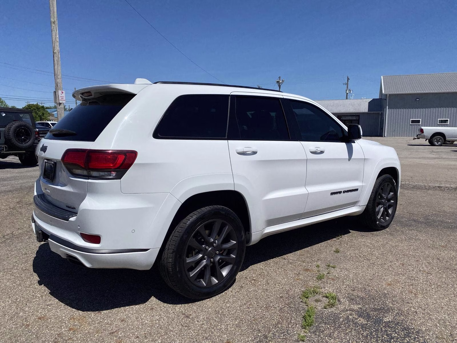 2018 Bright White Clearcoat Jeep Grand Cherokee High Altitude 4X4 SUV