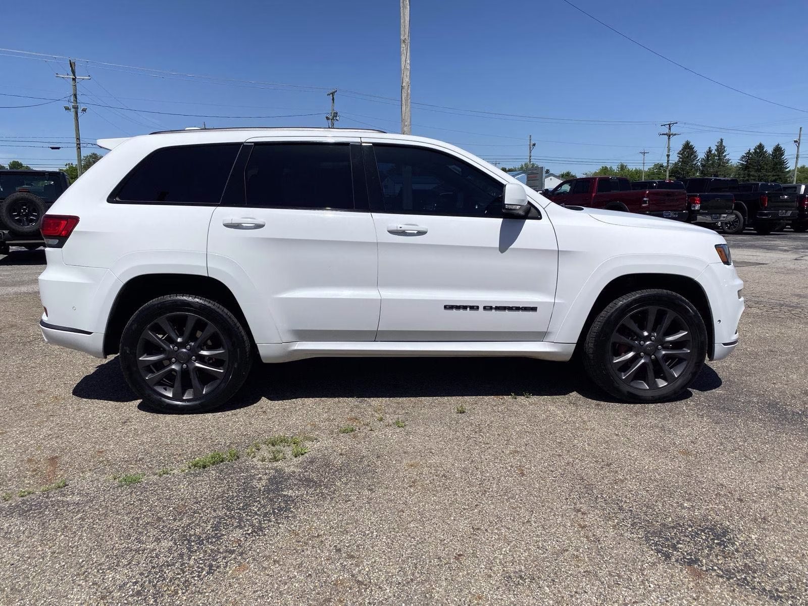 2018 Bright White Clearcoat Jeep Grand Cherokee High Altitude 4X4 SUV
