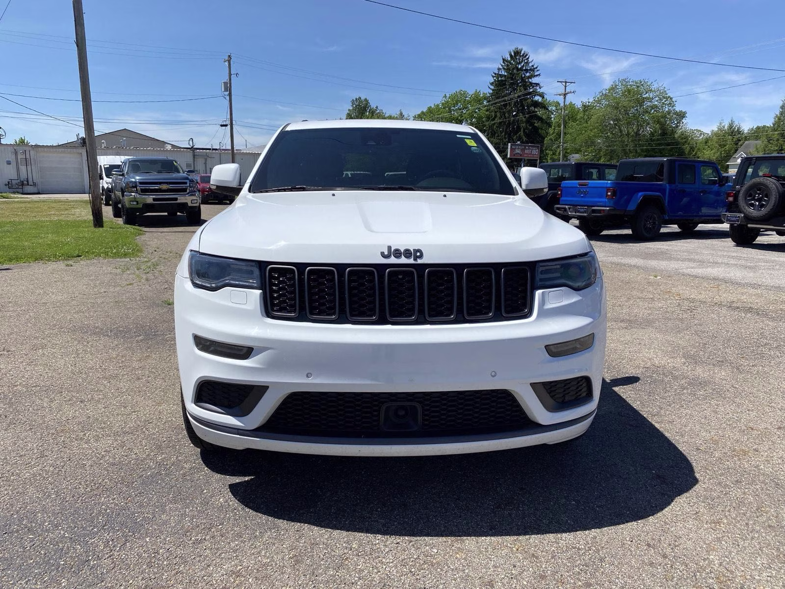 2018 Bright White Clearcoat Jeep Grand Cherokee High Altitude 4X4 SUV