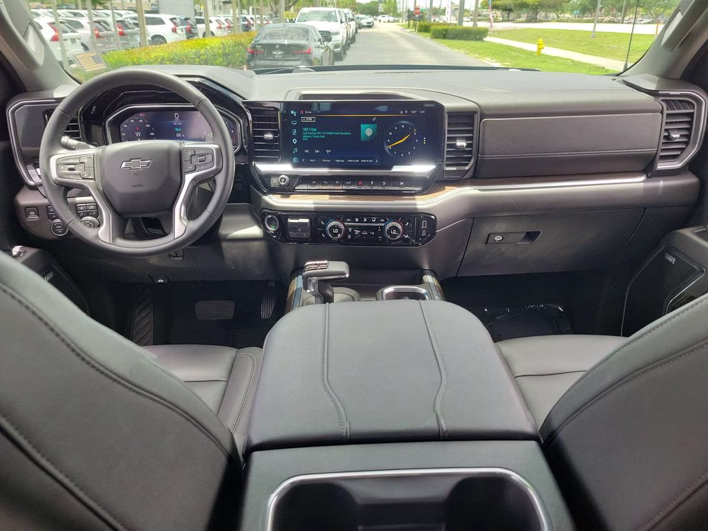 2025 Black Chevrolet Silverado RST 4X4 Truck