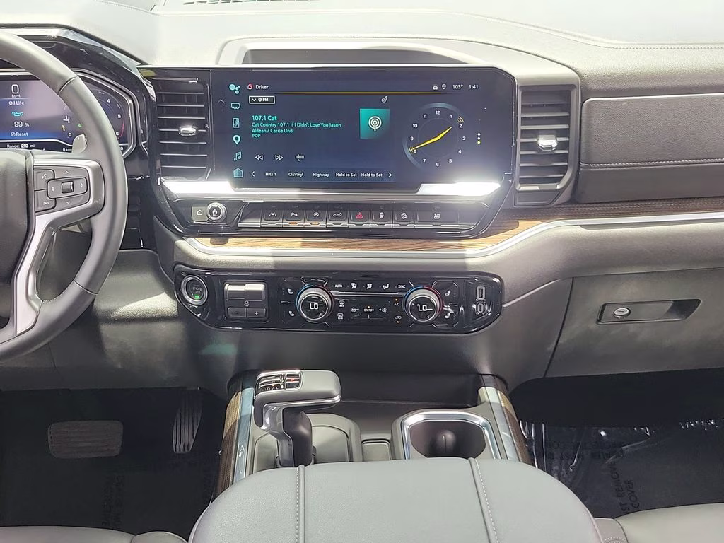 2025 Black Chevrolet Silverado RST 4X4 Truck