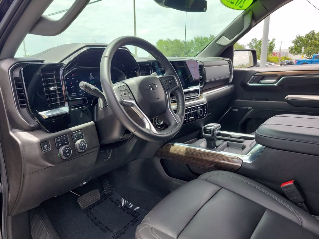 2025 Black Chevrolet Silverado RST 4X4 Truck