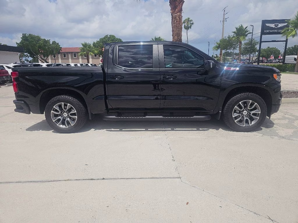 2025 Black Chevrolet Silverado RST 4X4 Truck