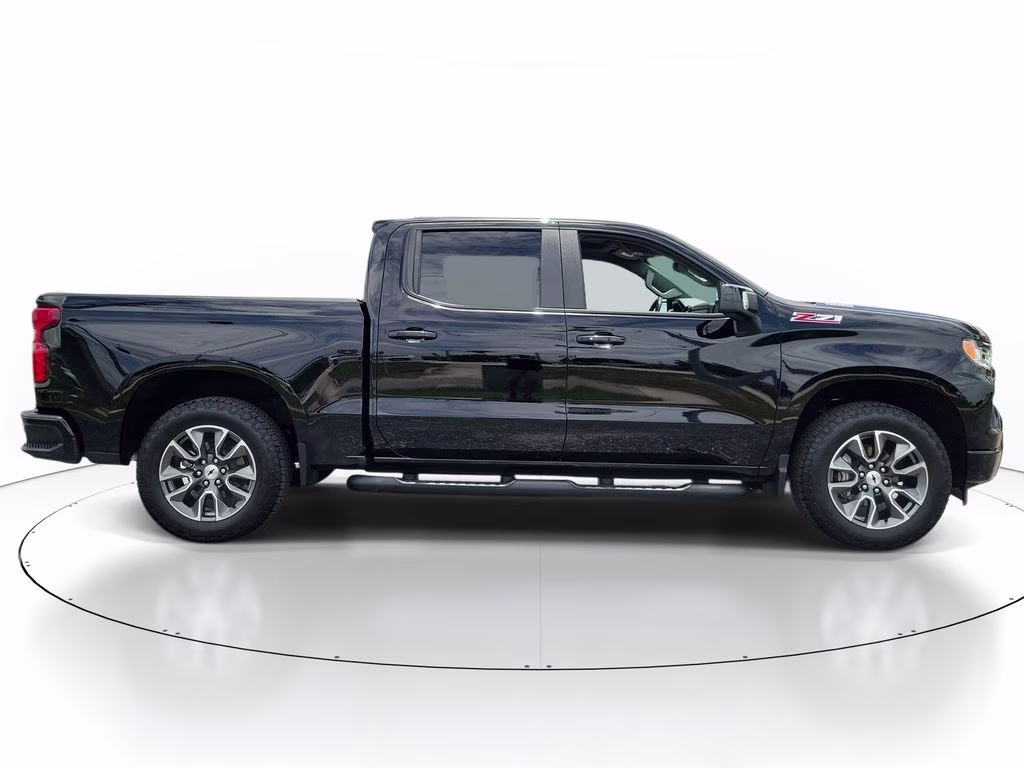 2025 Black Chevrolet Silverado RST 4X4 Truck