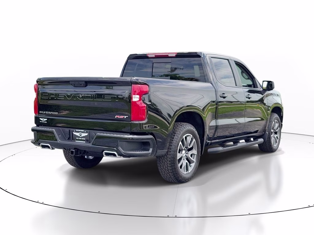2025 Black Chevrolet Silverado RST 4X4 Truck