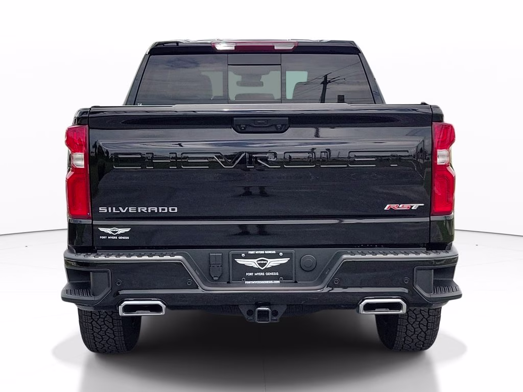 2025 Black Chevrolet Silverado RST 4X4 Truck