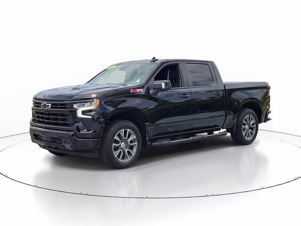 2025 Black Chevrolet Silverado RST 4X4 Truck
