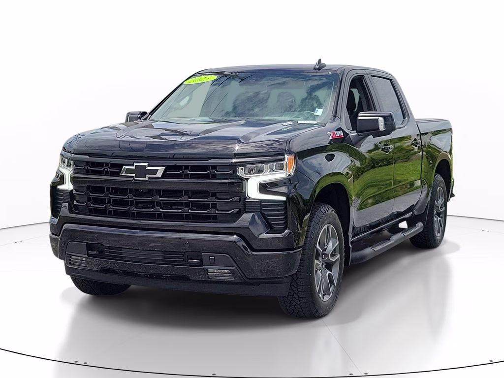 2025 Black Chevrolet Silverado RST 4X4 Truck