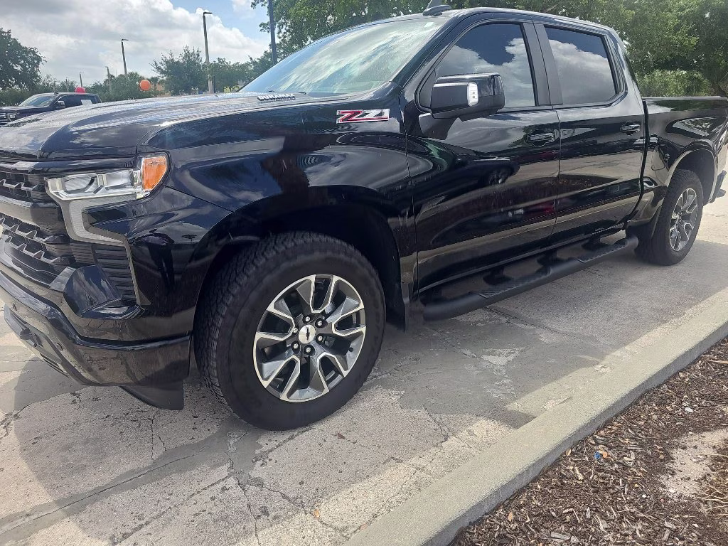 2025 Black Chevrolet Silverado RST 4X4 Truck