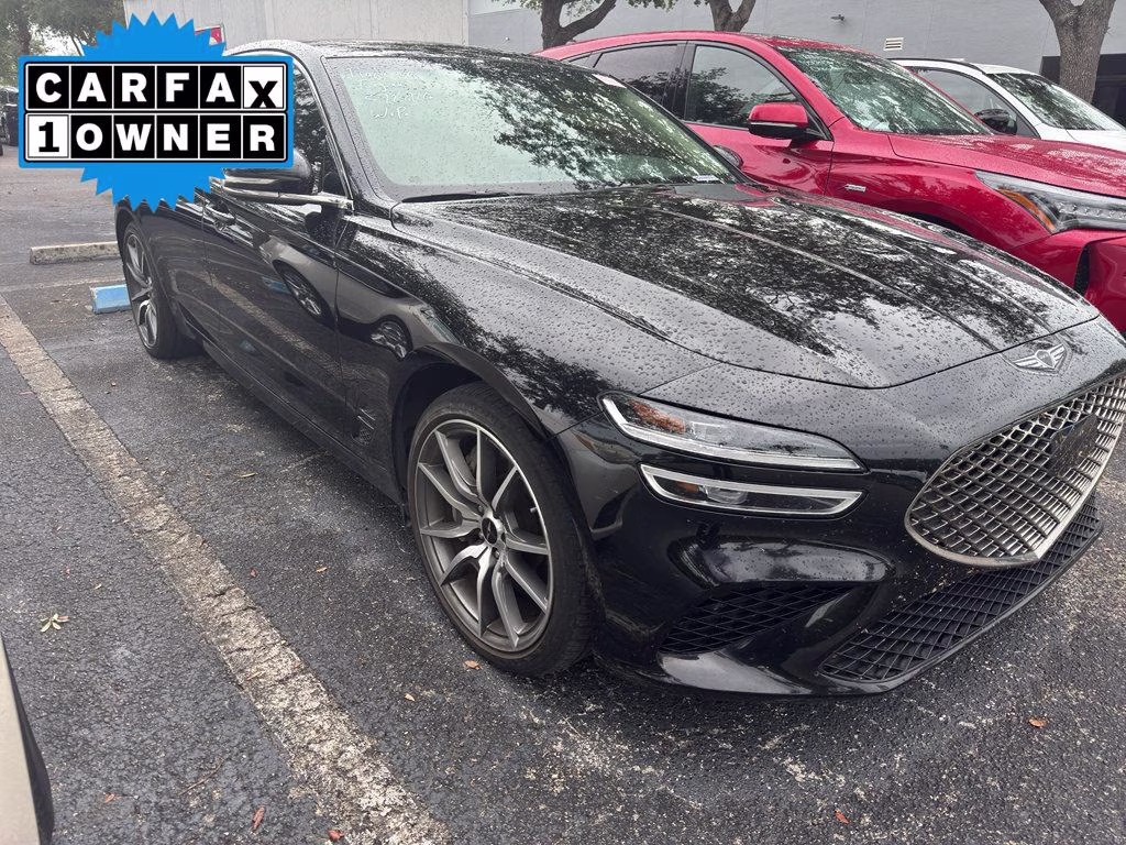2025 Vik Black Genesis G70 2.5T RWD Sedan