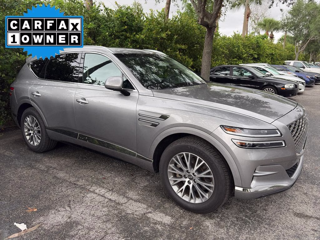 2024 Savile Silver Genesis GV80 2.5T (A8) AWD SUV