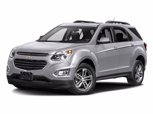 2016 Silver Ice Metallic Chevrolet Equinox LTZ FWD SUV