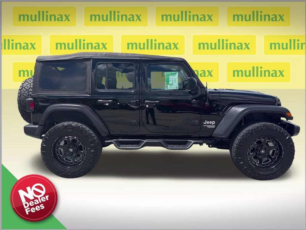 2020 Black Clearcoat Jeep Wrangler Unlimited Sport S 4X4 SUV