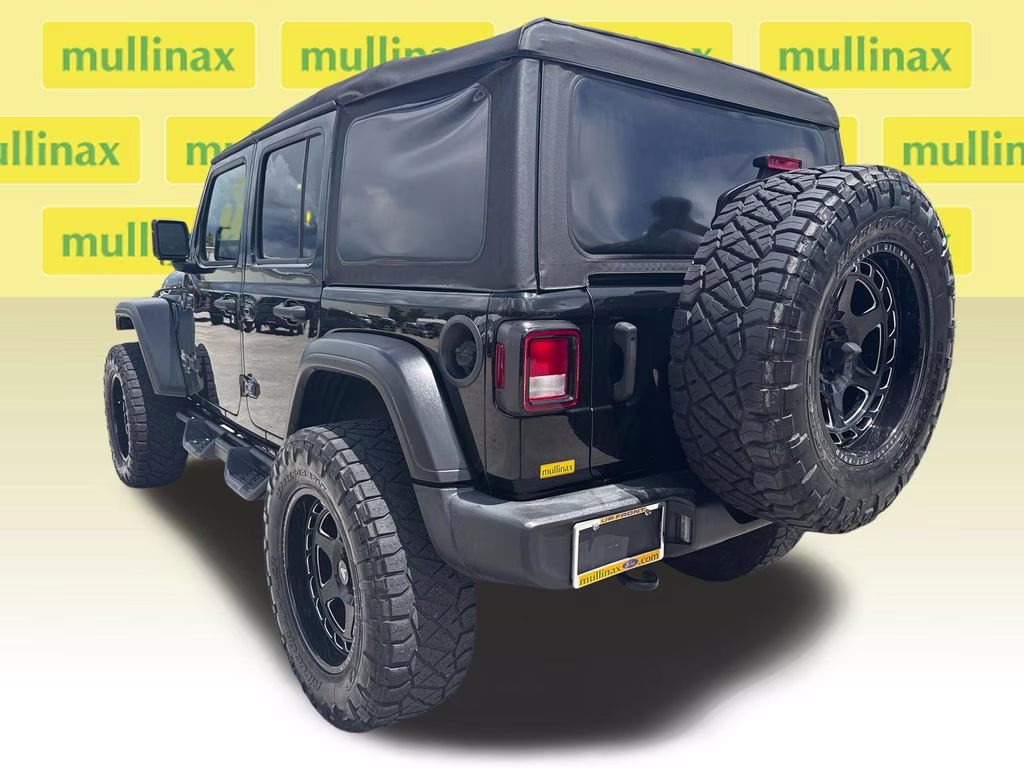 2020 Black Clearcoat Jeep Wrangler Unlimited Sport S 4X4 SUV