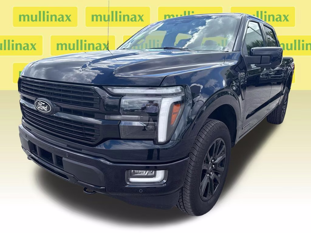 2025 Antimatter Blue Metallic Ford F-150 Platinum 4X4 Truck