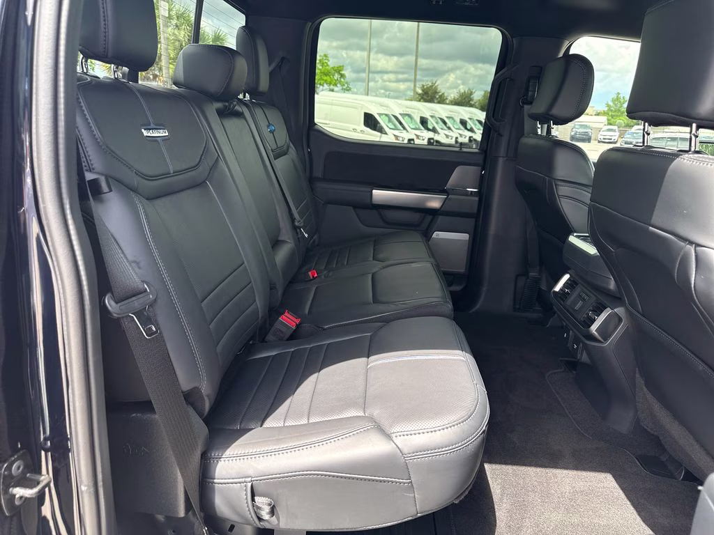 2025 Antimatter Blue Metallic Ford F-150 Platinum 4X4 Truck