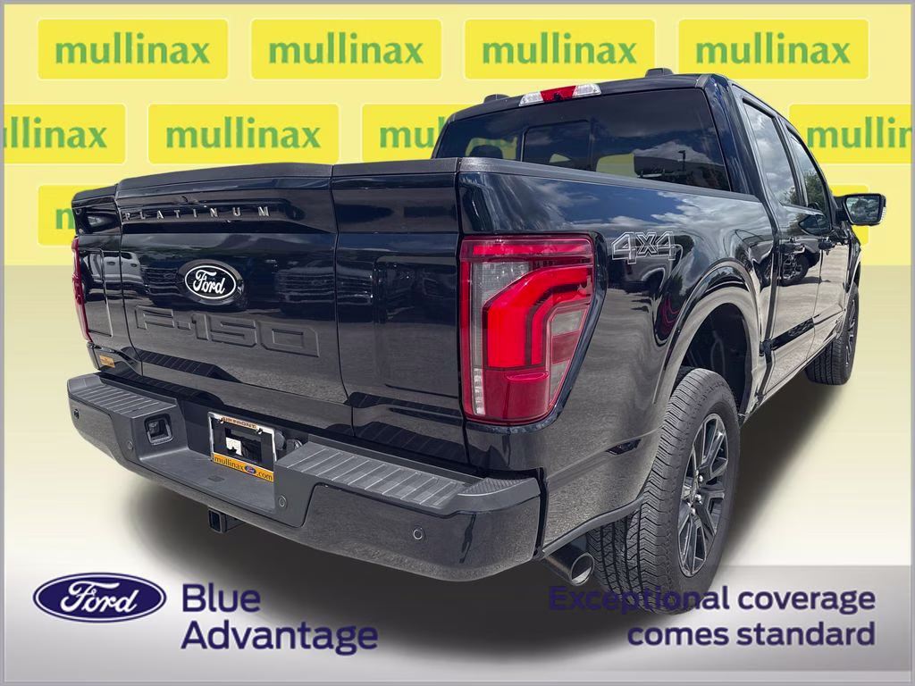 2025 Antimatter Blue Metallic Ford F-150 Platinum 4X4 Truck
