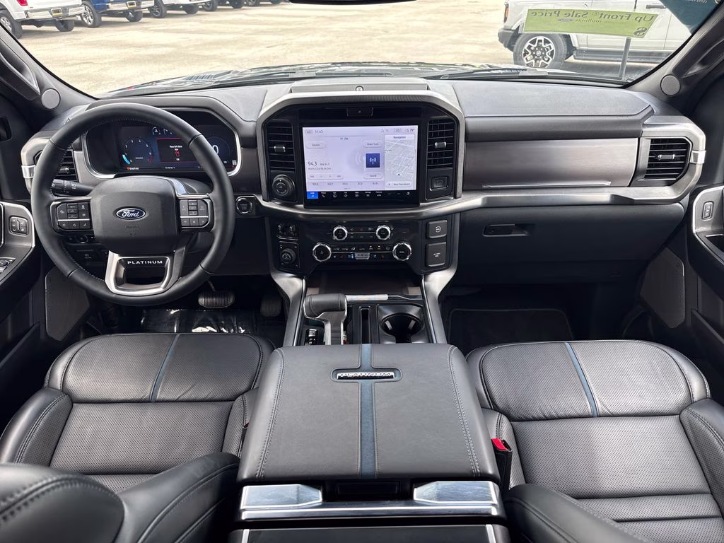 2025 Antimatter Blue Metallic Ford F-150 Platinum 4X4 Truck