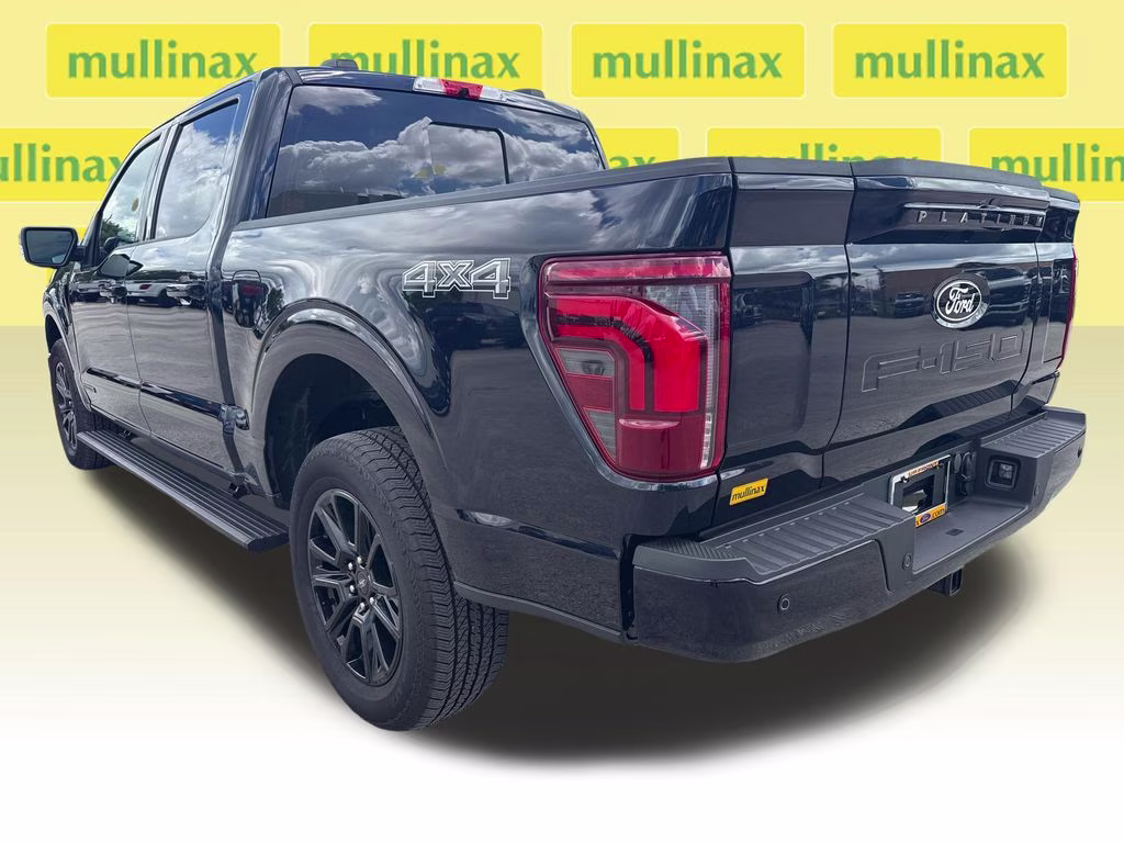 2025 Antimatter Blue Metallic Ford F-150 Platinum 4X4 Truck